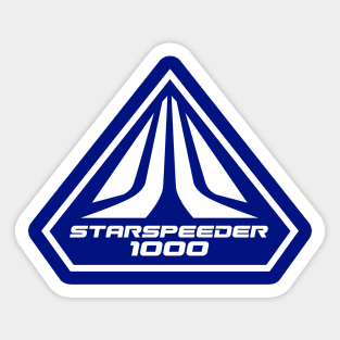 StarSpeeder 1000 Sticker